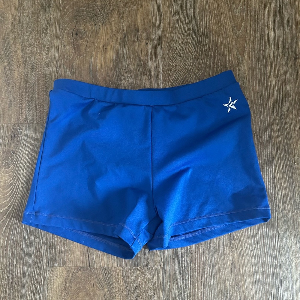 rebel athletic blue spandex